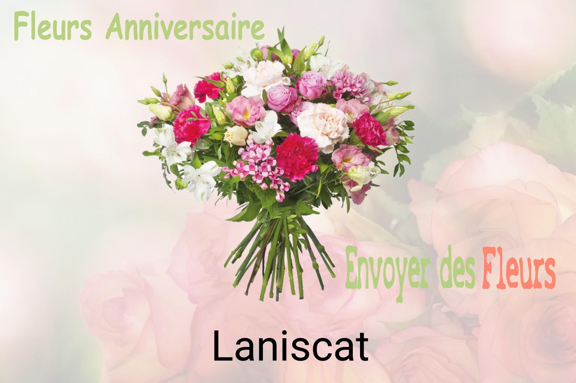 Bouquet de fleurs d’anniversaire livré à Laniscat